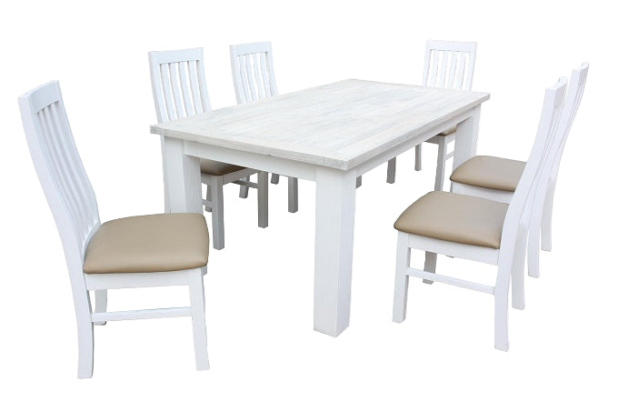 Ashland Dining Table Two Tone