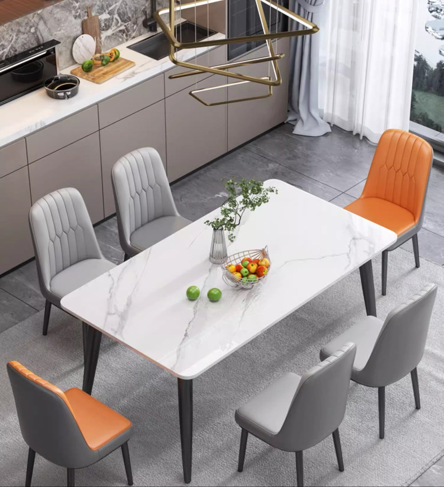 Snow 1.6m Dining Table