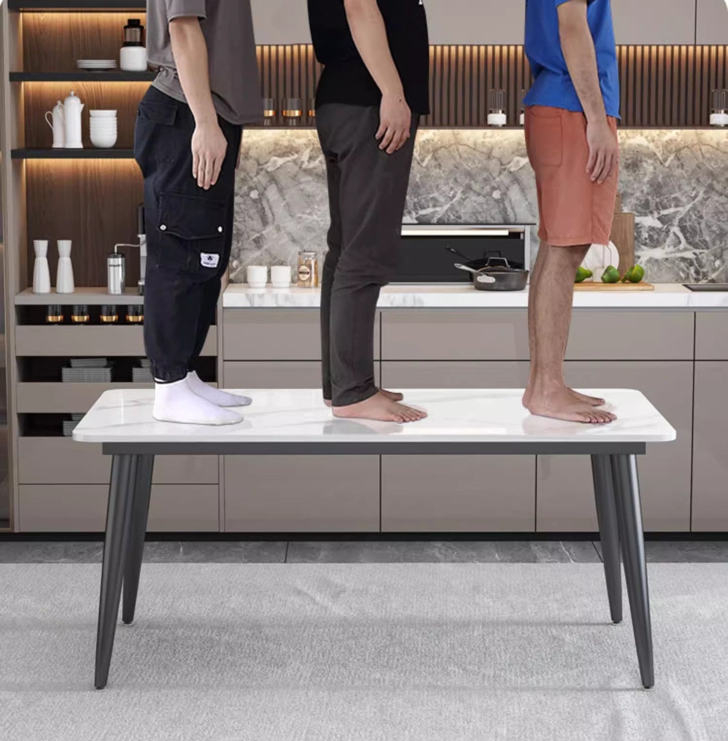 Snow 1.6m Dining Table
