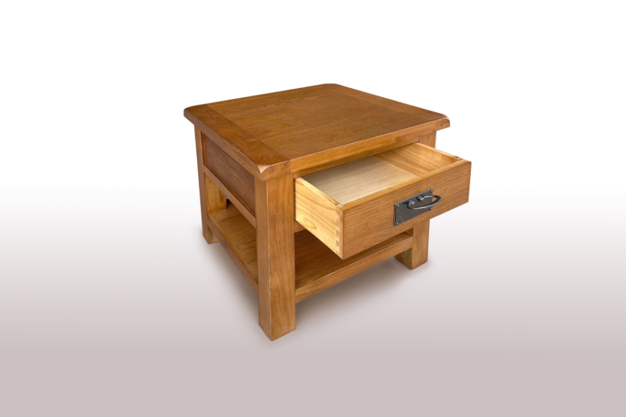 Richmond OAK Lamp Table with Drawer
