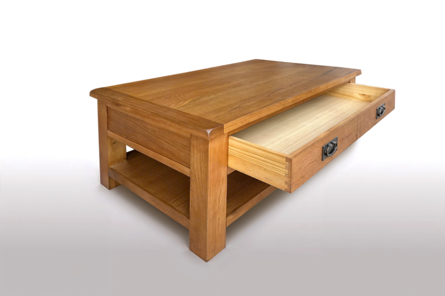 Richmond OAK Coffee Table with Drawer