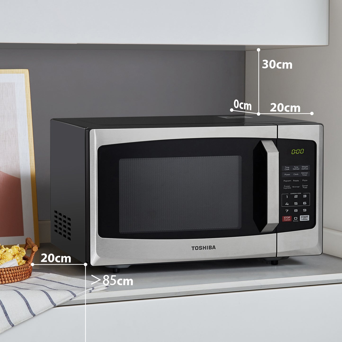 Toshiba 23L Microwave Oven