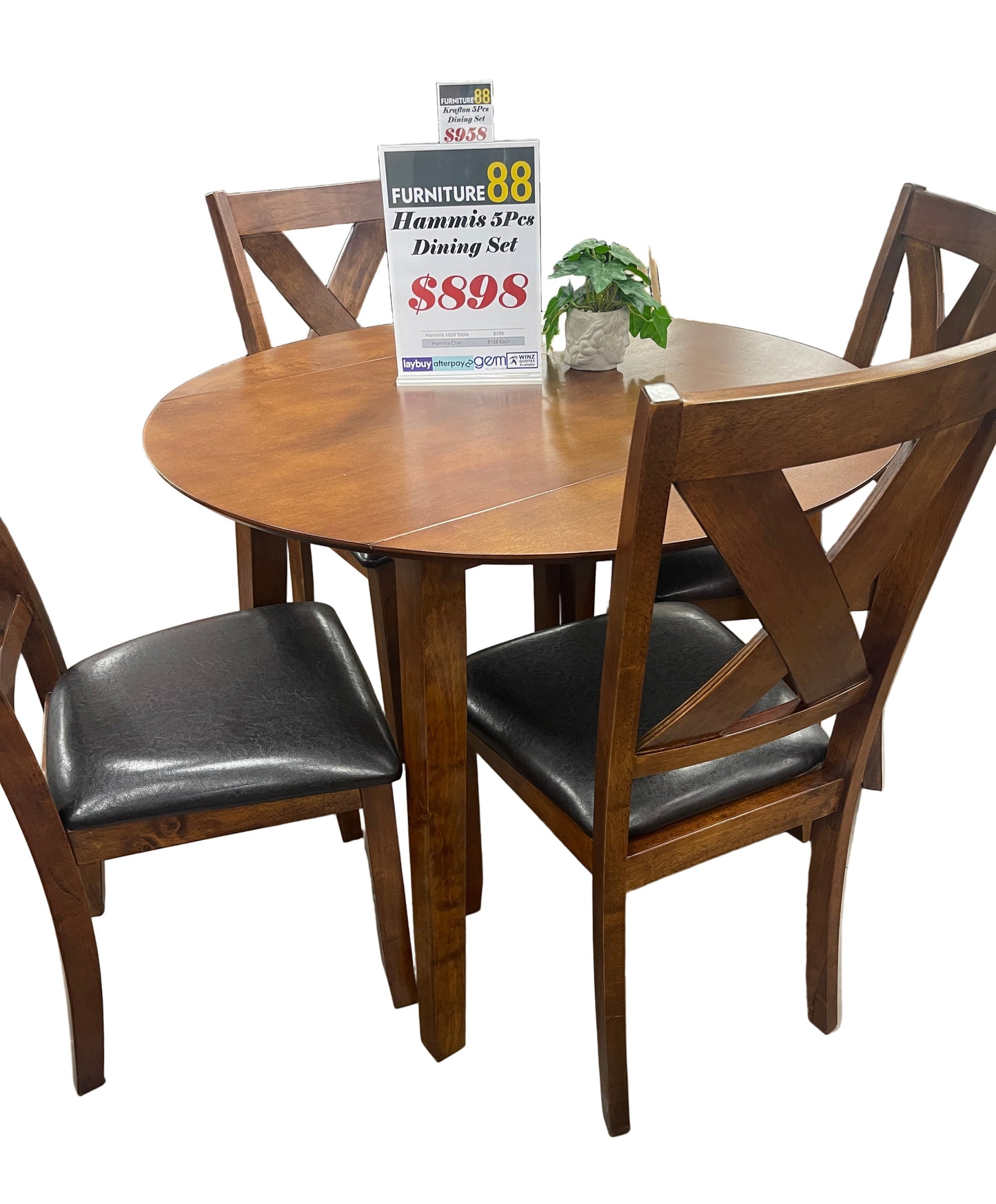 Hammis Wooden Dining Suite