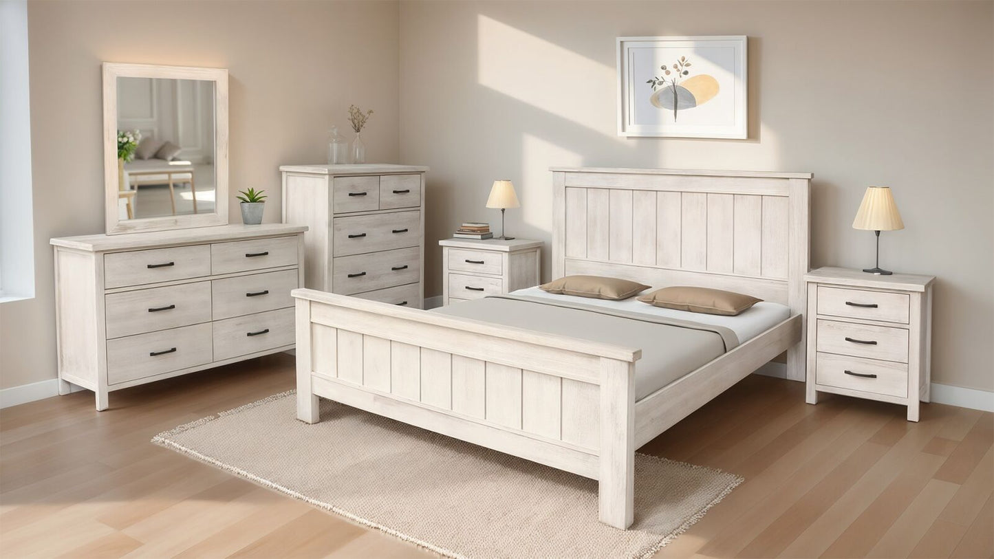 Ballman Dresser Table + Mirror