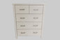 Tina White Tallboy 5 Drawer