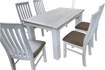 Ashland 1.8m Table + 6 Seat Dining Suite
