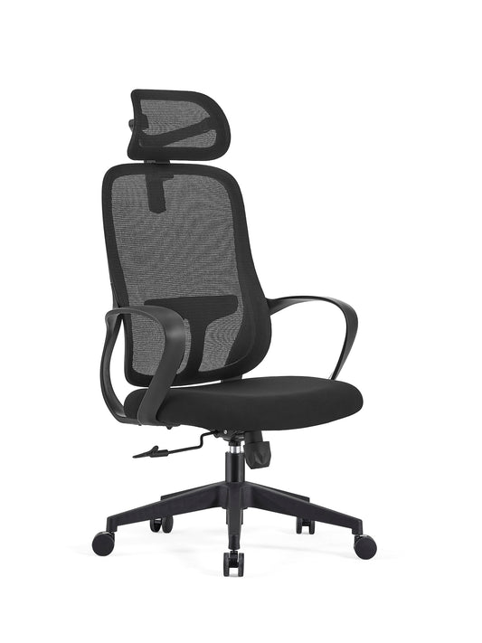 Black Zone High Back Office Chair