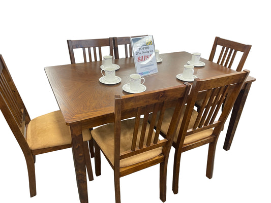 TOPRO Dining Suite 1.5m+ 6 Chairs