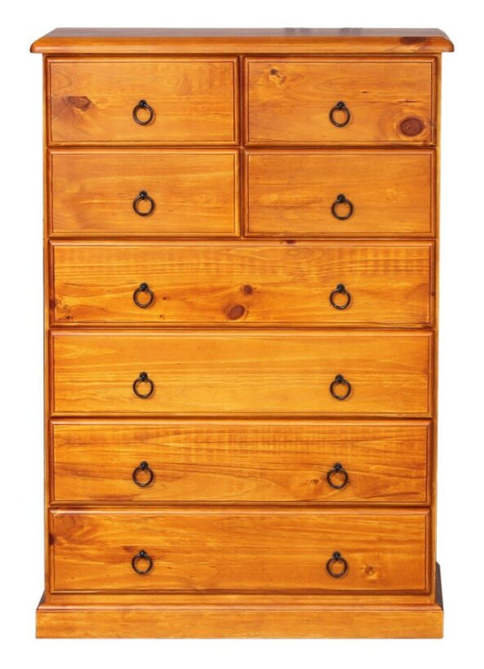 Troy 8 Drawer Tallboy